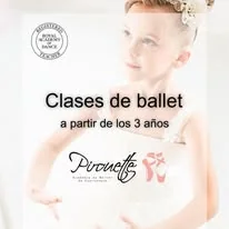 Alumno de ballet en posición clásica